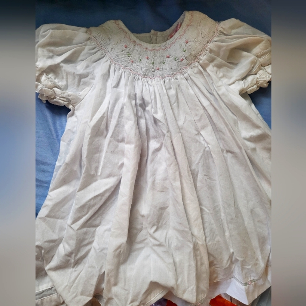 Petit Ami Embroidered Dress 24 Months